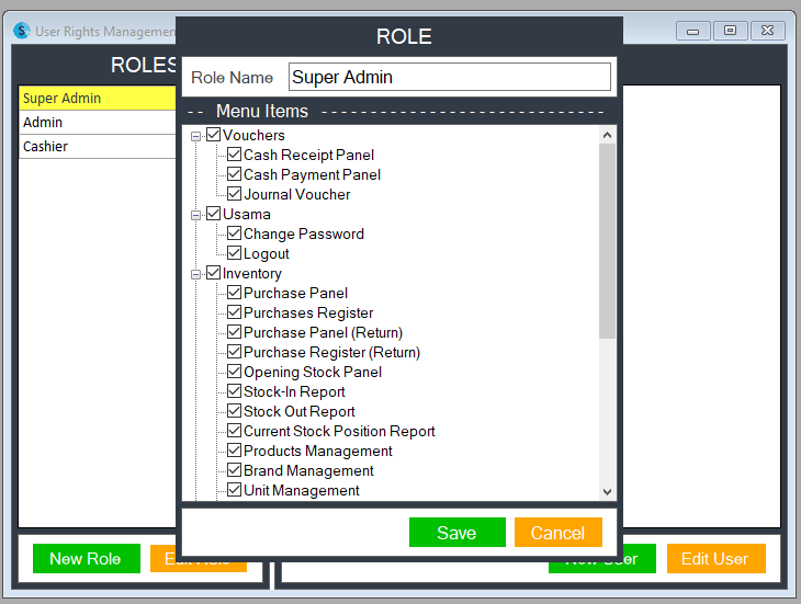 15 User Rights Management